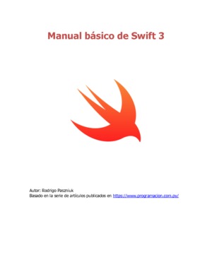 Manual básico de Swift 3